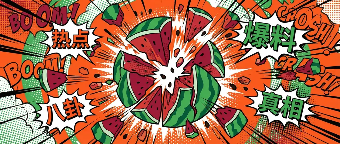 911爆料 今日头瓜爆炸漫画横幅